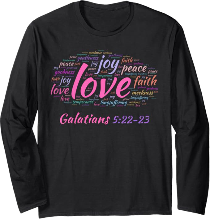 Fruit of The Spirit Long Sleeve T-Shirt